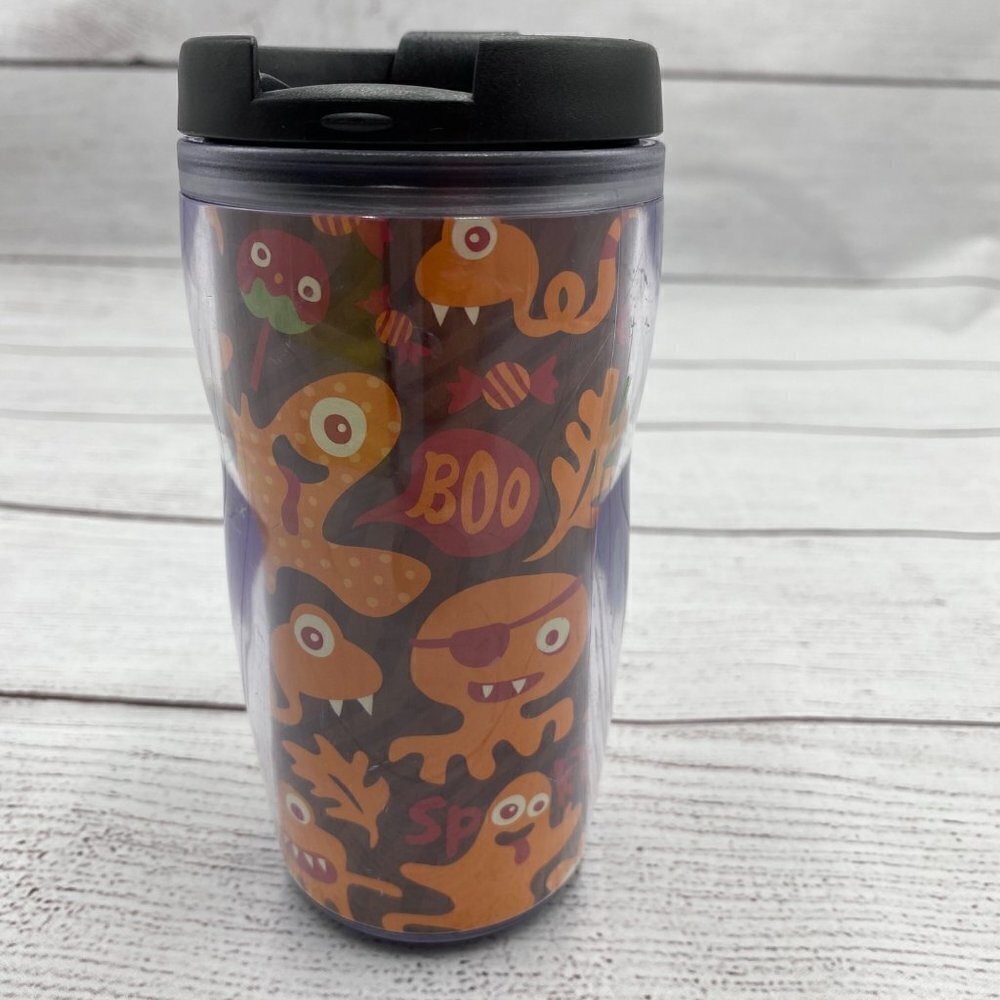 Starbucks 2004 8oz Halloween Fall Hot/Cold Travel Cup - Picture 5 of 10